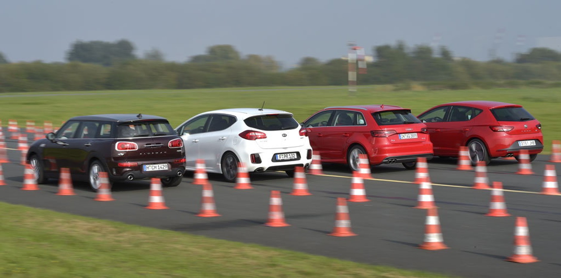 Mini Clubman kontra Audi A3, Kia cee'd GT i Seat Leon