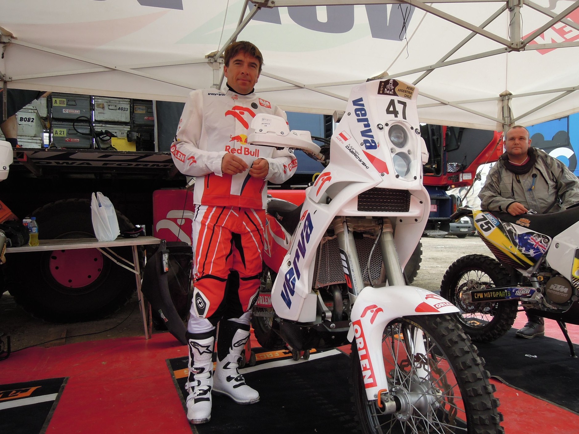 Dakar 2013: ostatni test motocykli