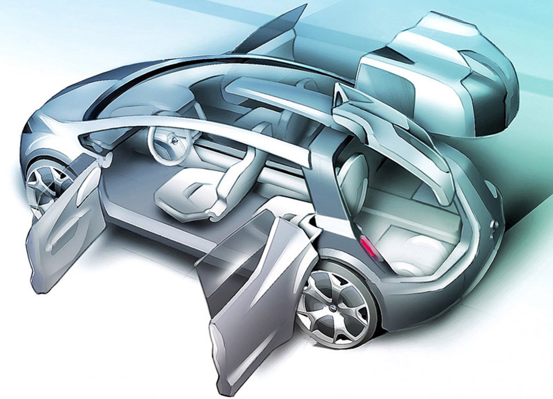 IAA Frankfurt 2007: Opel Flextreme - gwiazdą przyszłości