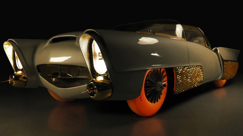 Świecąca opona Goodyear