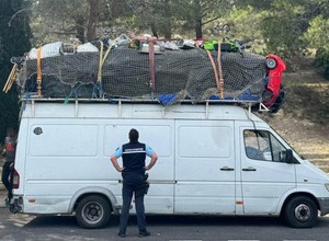 Francuskie służby nie mogły uwierzyć w to, co zobaczyły. Ładunkiem można było obdzielić dwa pojazdy