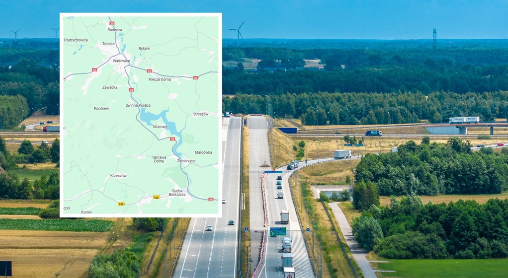 DK28 Wadowice - Sucha Beskidzka