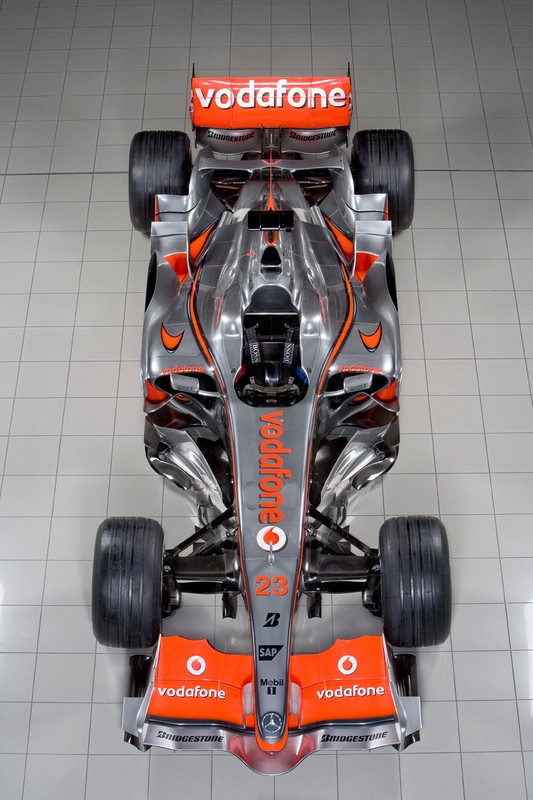 Vodafone McLaren-Mercedes w 2008 roku (historia, prezentacja)