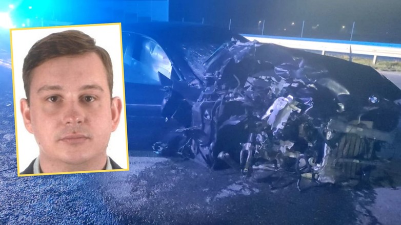 Sebastian Majtczak jest podejrzany o spowodowanie wypadku na A1, w którym zginęła trzyosobowa rodzina (screen: Prokuratura Okręgowa w Piotrkowie Trybunalskim)