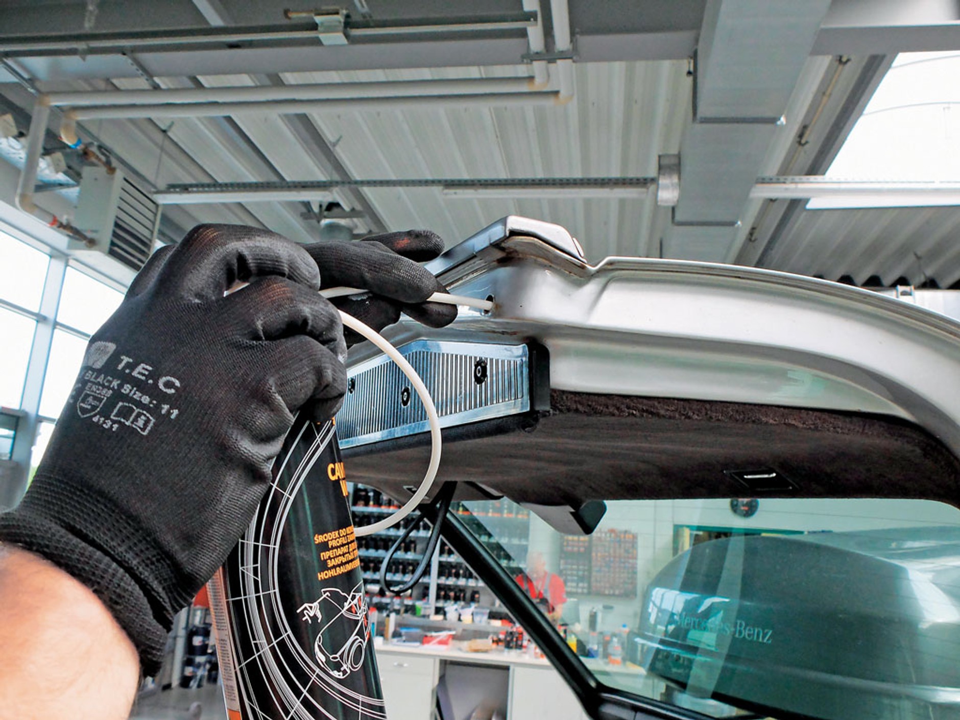 Kontrola podwozia i rutynowe zabezpieczanie przed rdzą