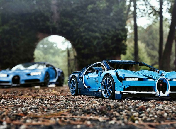 Bugatti Chiron - połączenie sztuki, inżynierii i klocków