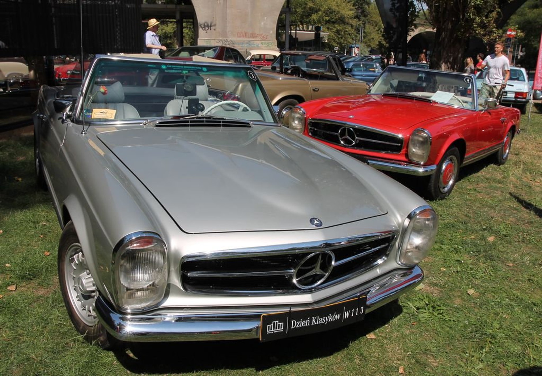 Dzień Klasyków w Stacji Mercedes na warszawskim Powiślu (2.08.2015 r.)