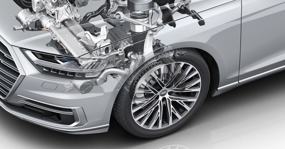 Audi S8 i A8 - predyktywne zawieszenie