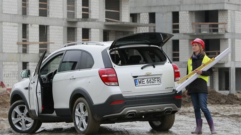 Chevrolet w firmie: Captiva dla architekta