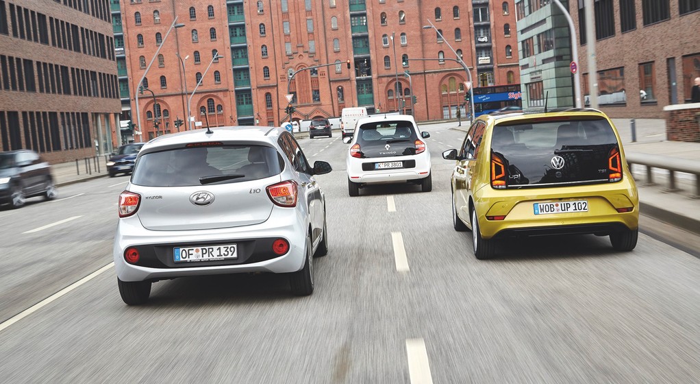 Porównanie: Hyundai i10 kontra Renault Twingo i VW Up!