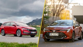 Porównujemy ceny hybrydowej Skody Octavii z hybrydową Toyotą Corollą