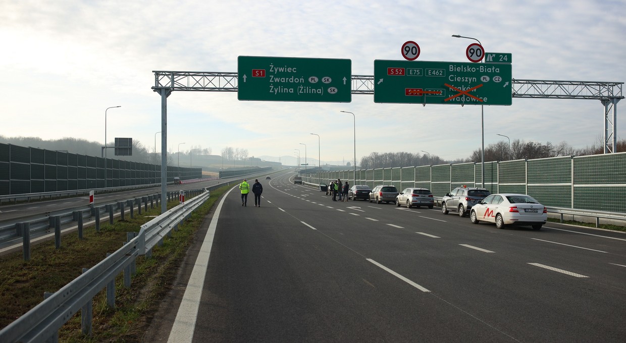 Już dziś otworzą nowy odcinek S1. Kosztował ponad 1,5 mld zł