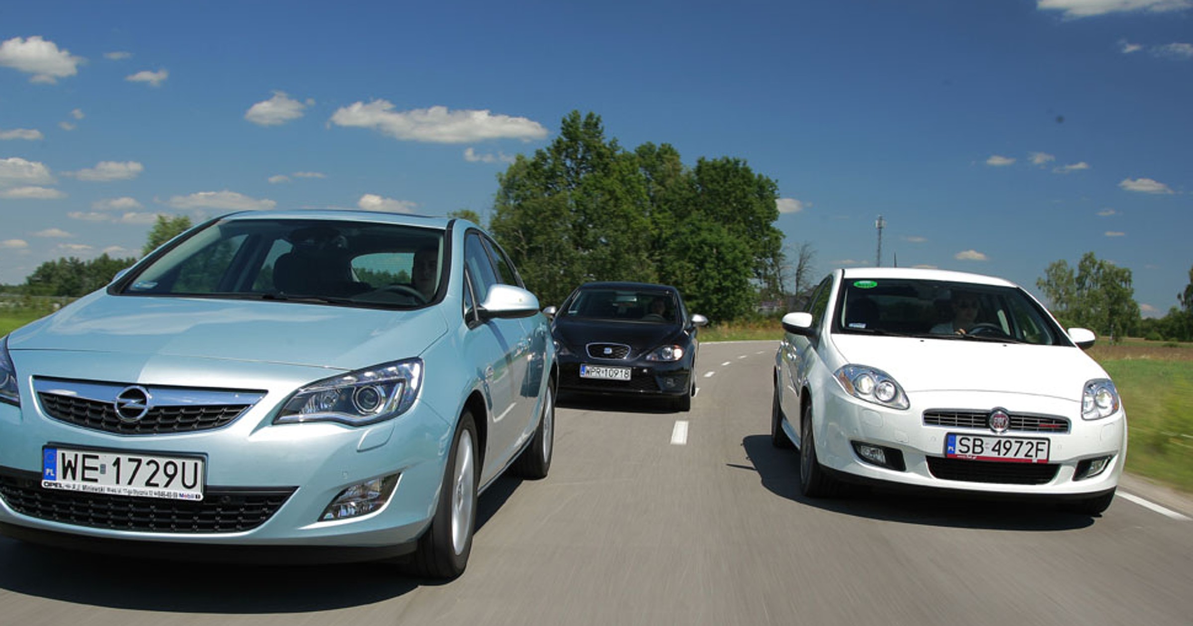 Opel Astra kontra Fiat Bravo i Seat Leon: Czy to jest przedszkole sportowych kompaktów?