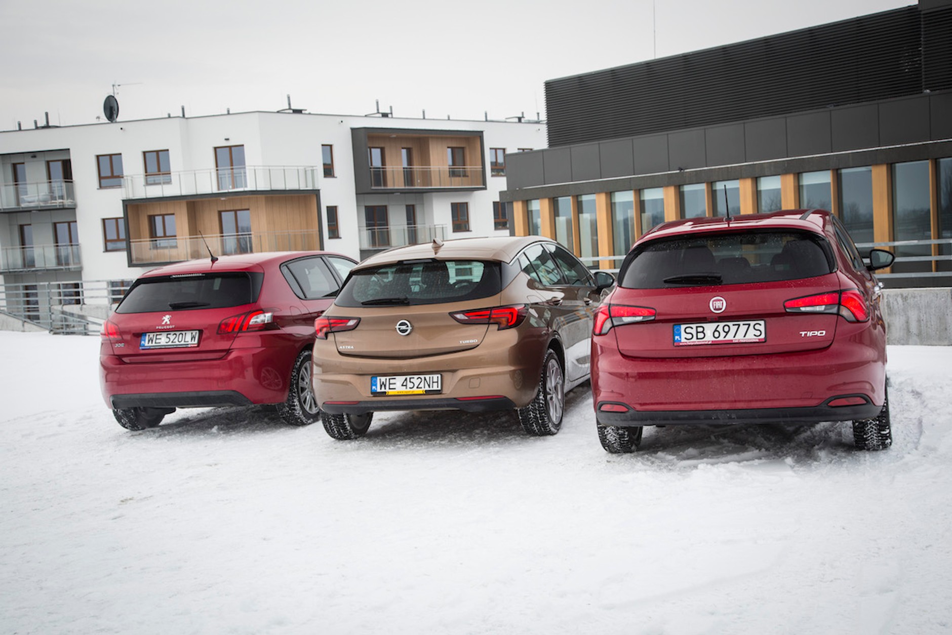 Fiat Tipo kontra Opel Astra i Peugeot 308