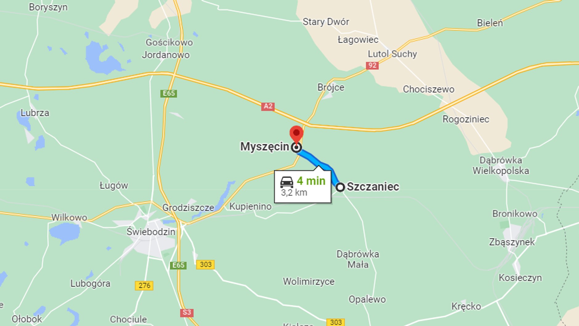 Droga Myszęcin–Szczaniec