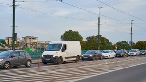 Kraków stanął w korkach — ruszył remont ronda Matecznego