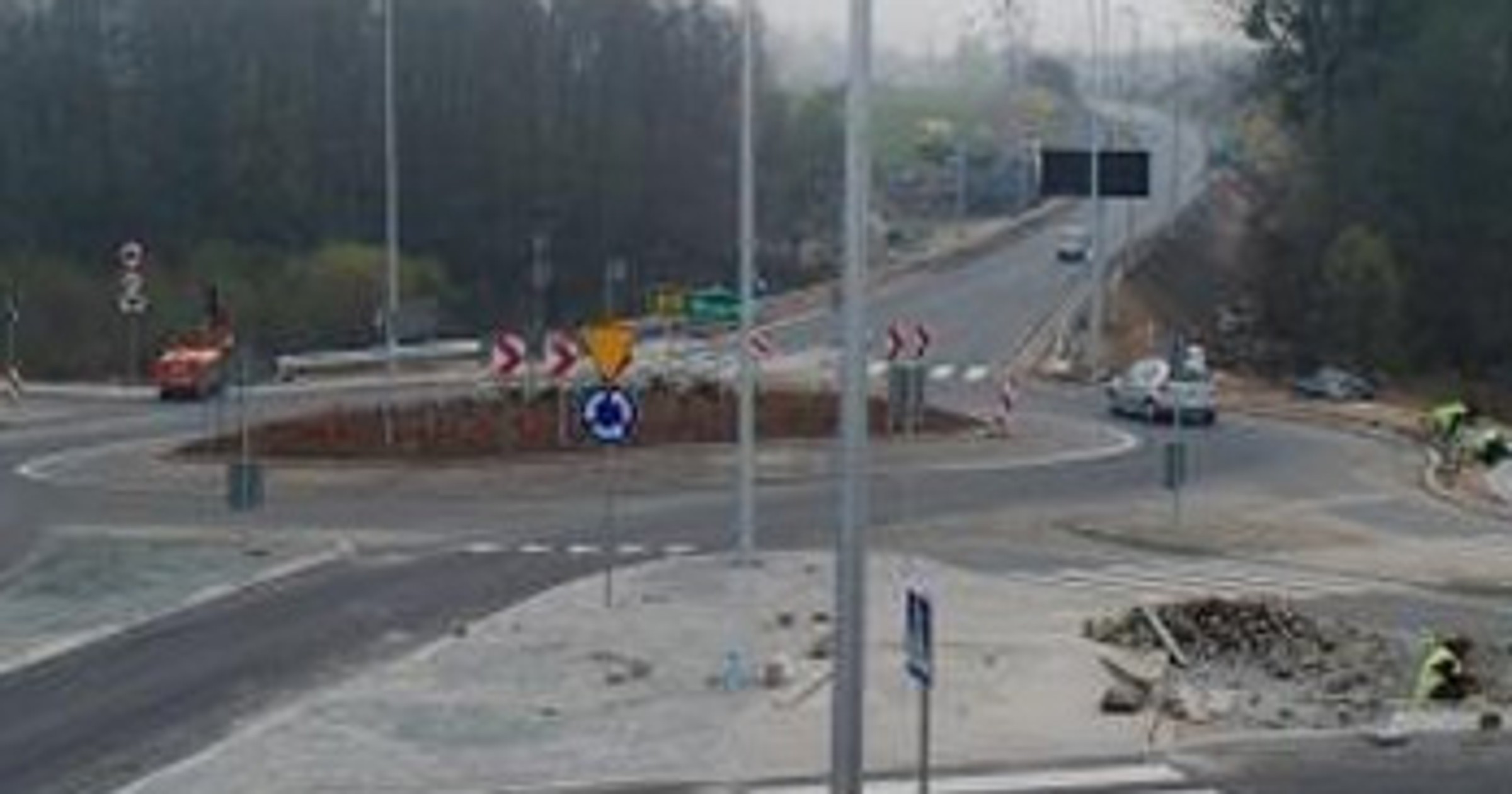 Rondo w Koronowie gotowe