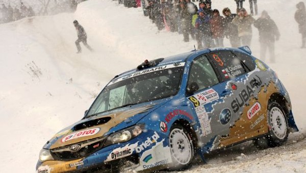 LOTOS - Subaru Poland Rally Team z pucharami