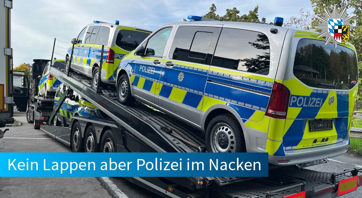 Wiózł radiowozy i łamał przepisy. Policja odkryła znacznie więcej