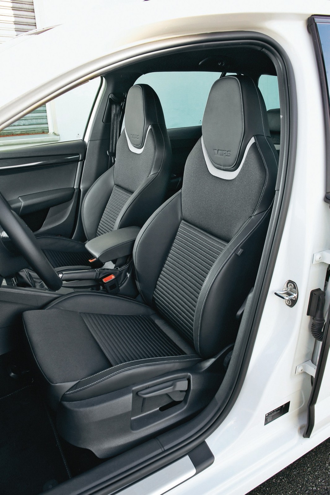 Skoda Octavia RS, sportowe fotele