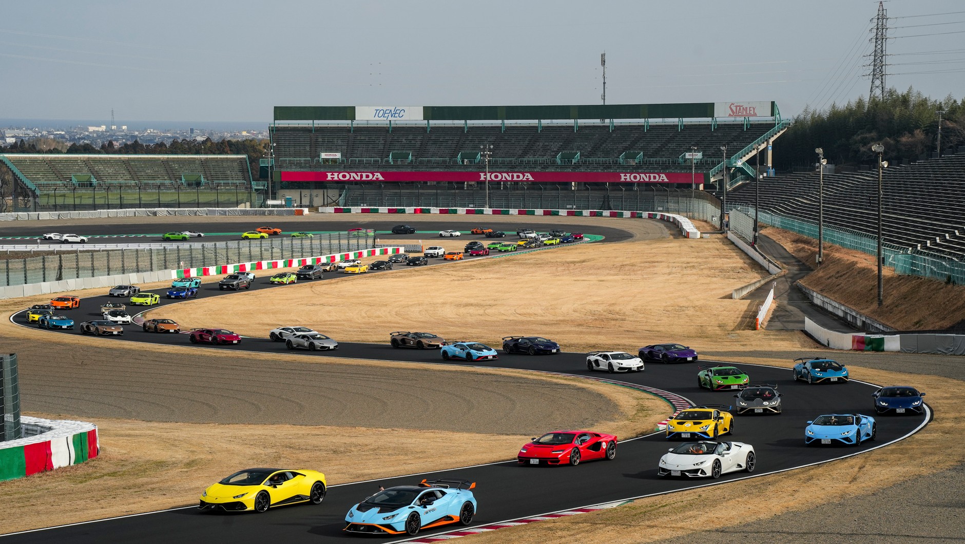 Rekord Guinnessa Lamborghini na torze Suzuka