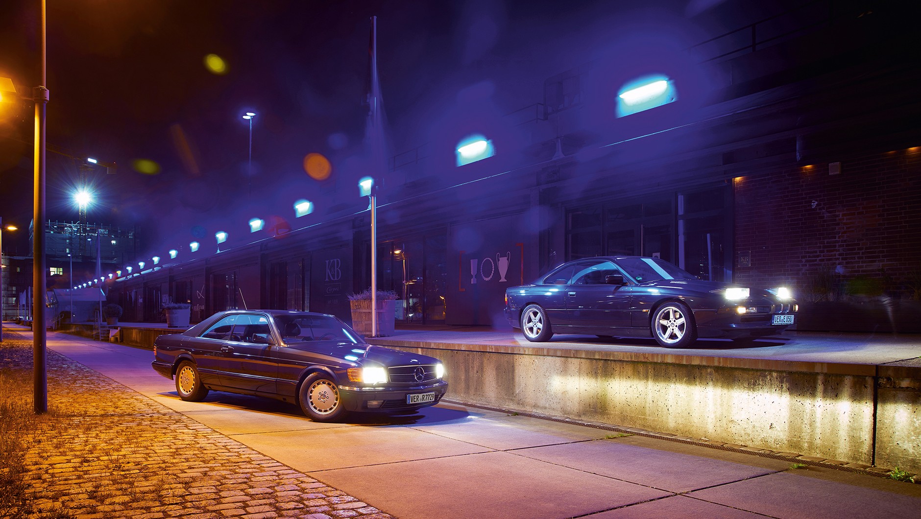 BMW 850i kontra Mercedes 560 SEC