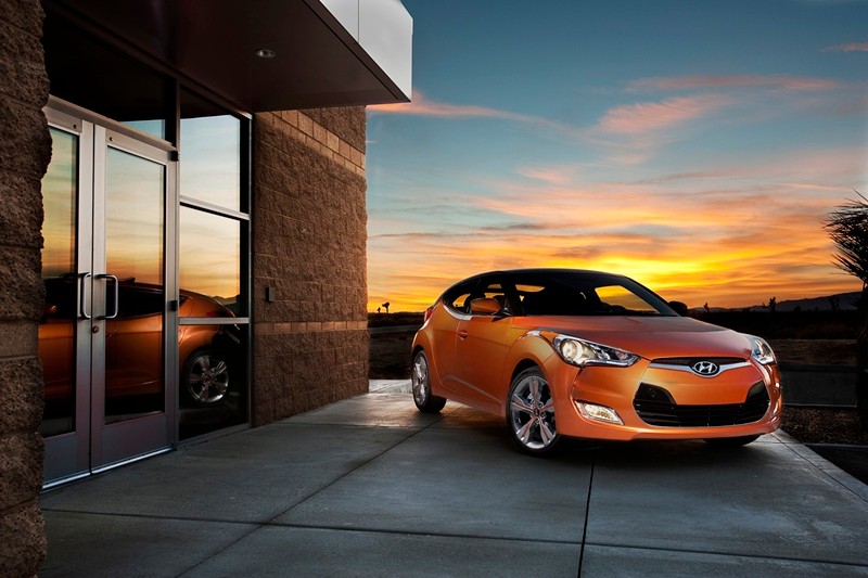 Hyundai Veloster – z jednej strony ma więcej drzwi niż z drugiej