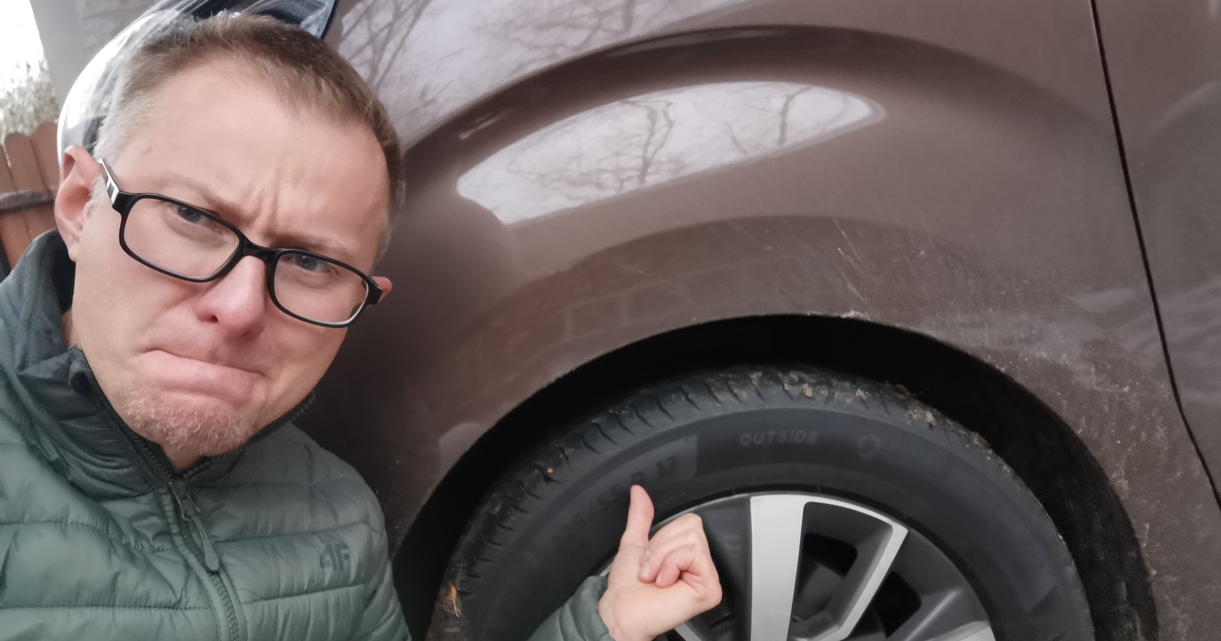 Letnie opony na śniegu? Słaby pomysł