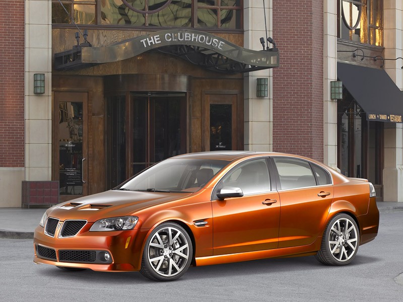 SEMA 2007: Pontiac G8 GT SEMA Edition – importowany wojownik