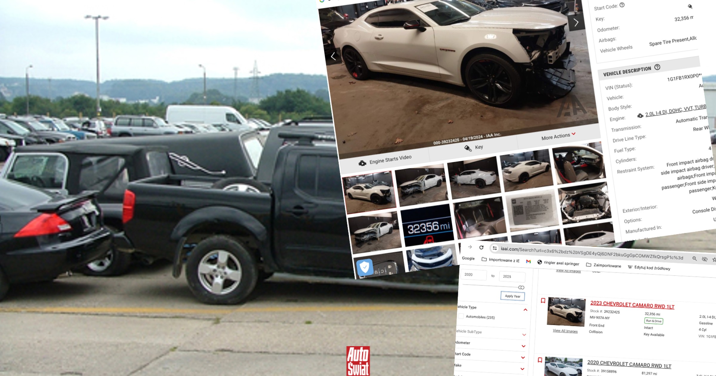 Mirek sprowadza samochody z USA. Powiedział mi, dlaczego nie kupiłby auta ze Stanów w komisie