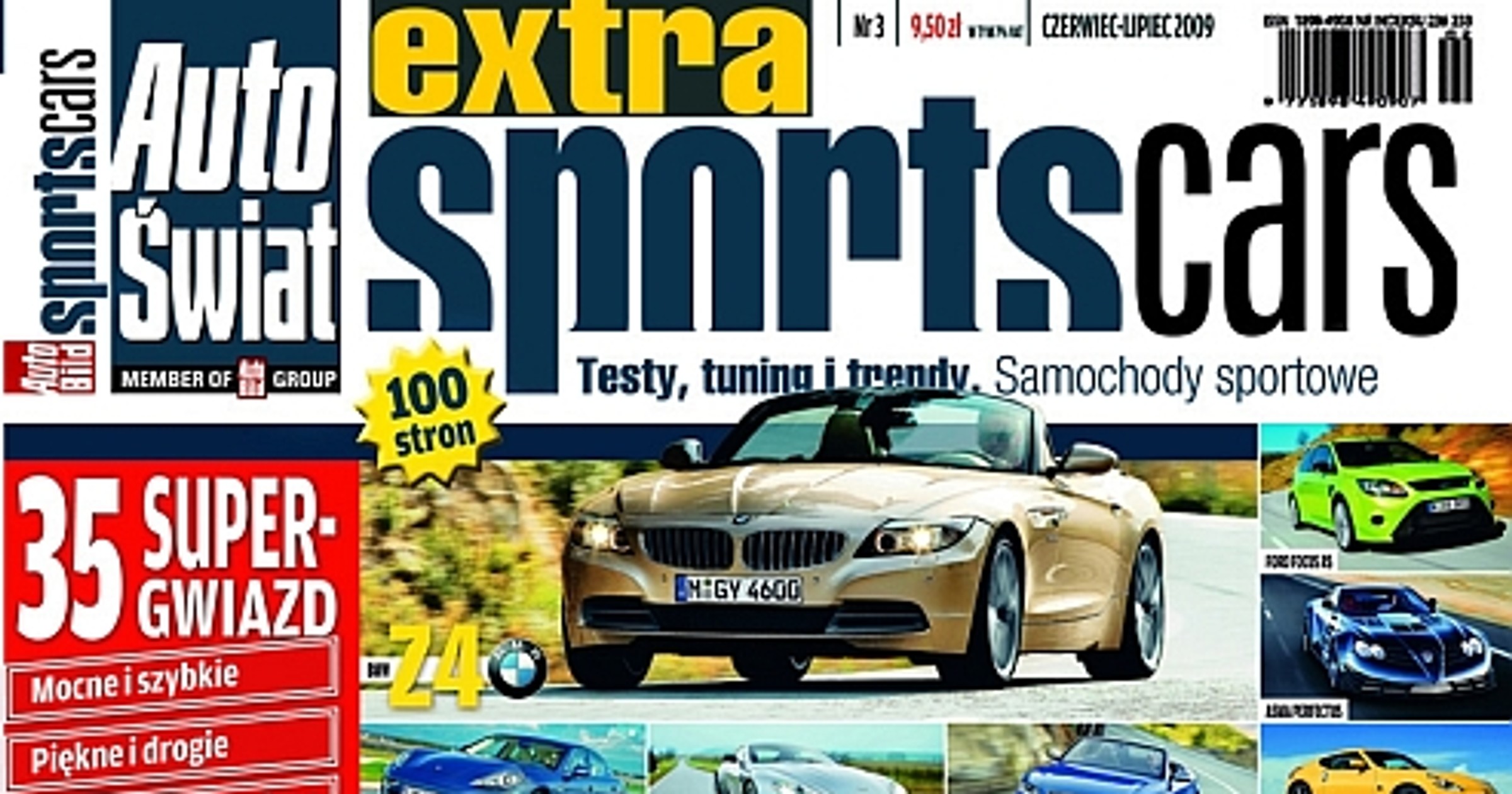 Auto Świat Extra Sports Cars - Czyli: Kult Mocy