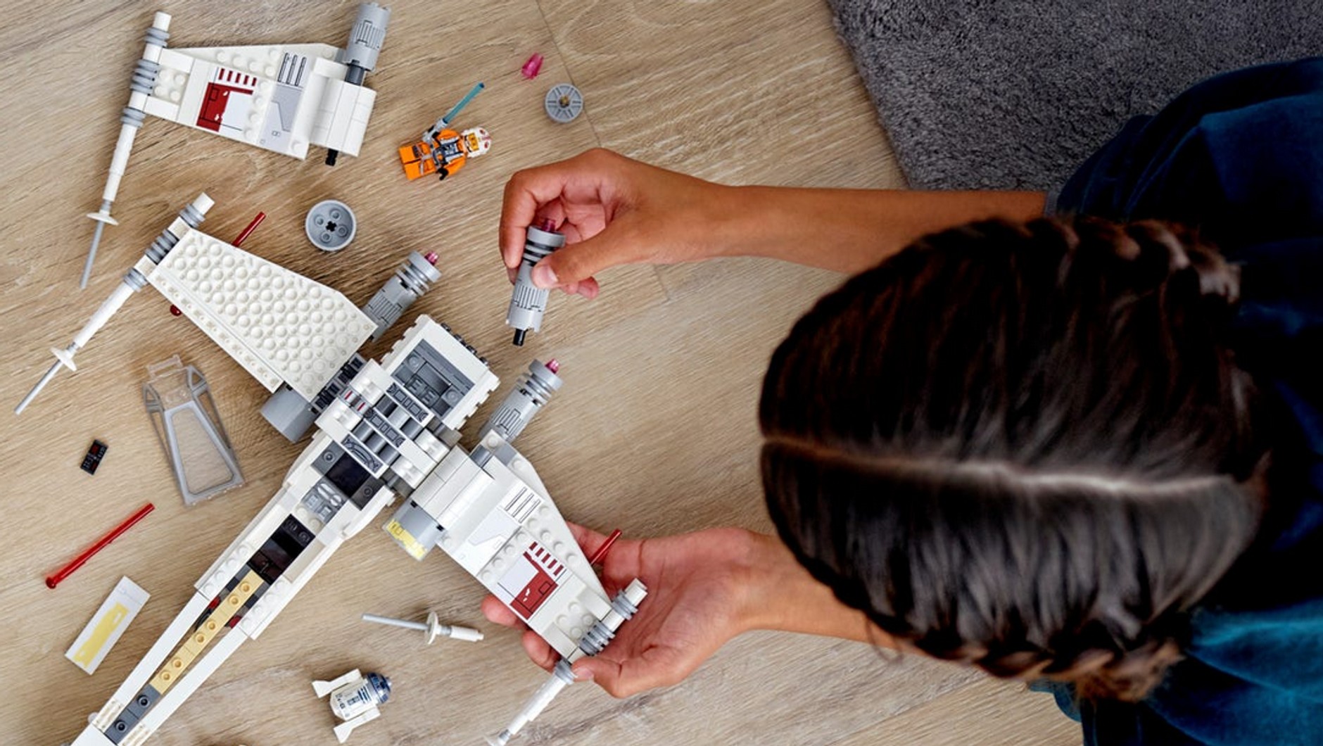 LEGO Star Wars Myśliwiec X-Wing™ Luke’a Skywalkera (75301) nawiązuje do najstarszych części sagi. Myśliwiec głównego bohatera wygląda świetnie!