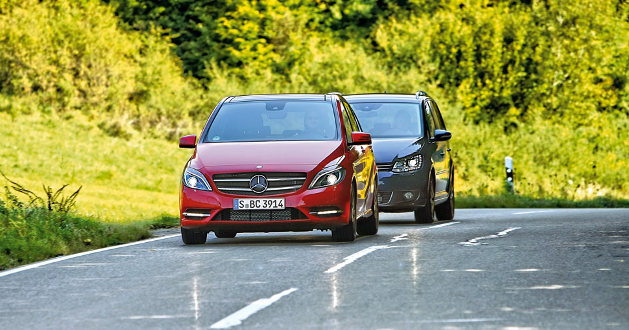 Mercedes Klasy B: czy van może być sportowy?