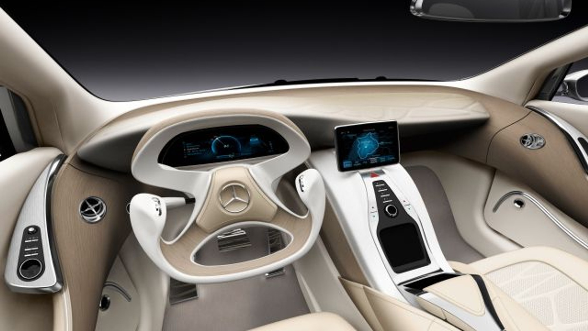 Mercedes F 800 Style: Oto limuzyna przyszłości