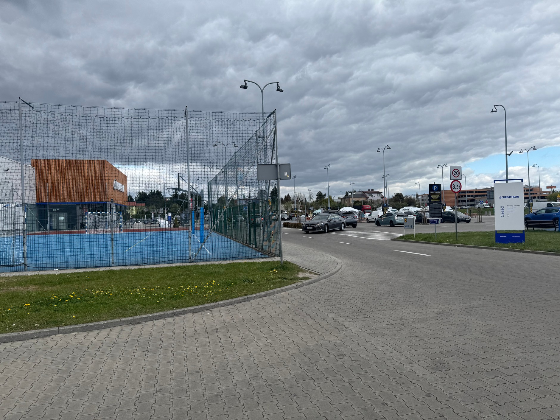 Prywatny płatny parking