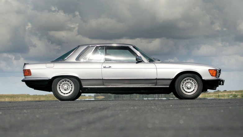 Mercedes 450 SLC 5.0 - poduszkowiec czy rajdówka?