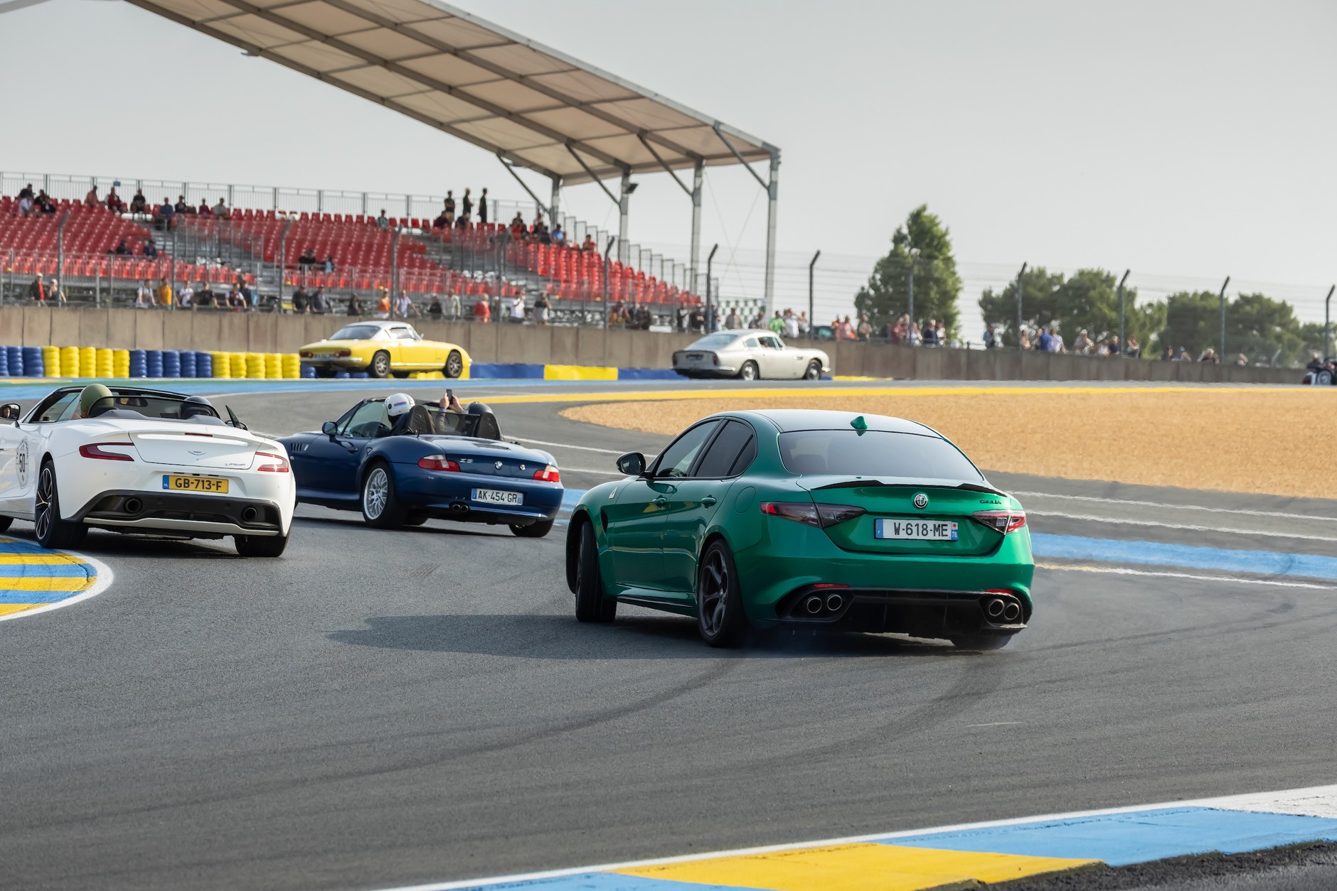 Alfa Romeo Quadrifoglio. Jazda w Le Mans