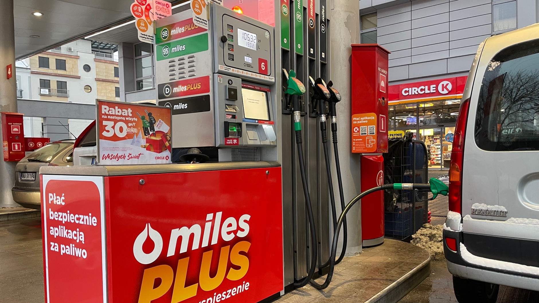 Promocja na paliwo na Circle K 15 grudnia 2022 r.