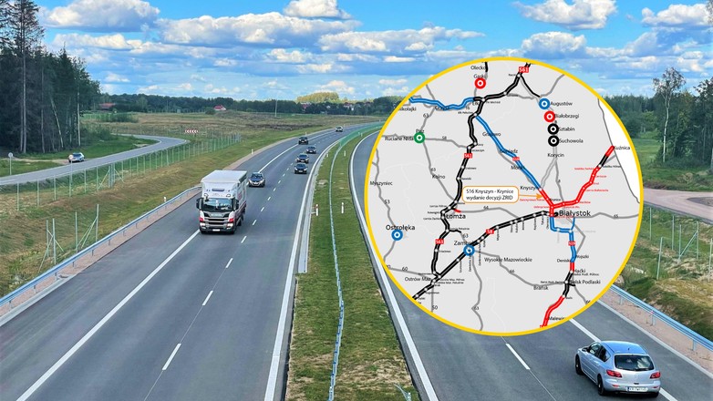 Rozpoczyna się budowa drogi S16 Knyszyn–Krynice