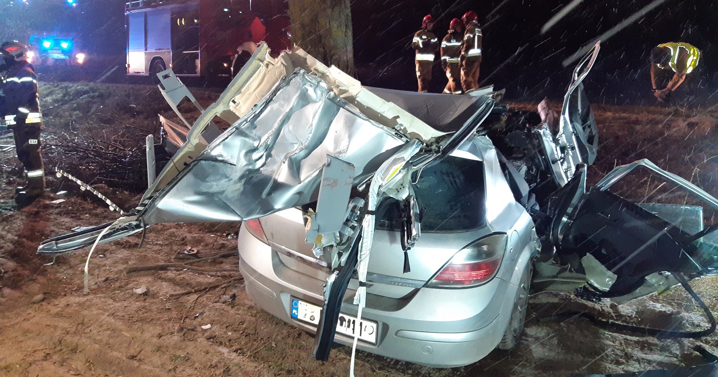 Tragiczny wypadek w miejscowości Nowawola. Trzech nastolatków nie żyje