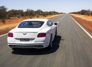 Bentley Continental GT Speed: 331 km/h przez Australię