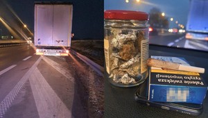 Policjanci zauważyli stojącą ciężarówkę na A4. Po otwarciu drzwi wszystko stało się jasne