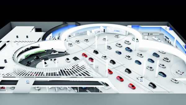 Innowacyjne stoisko Volkswagena we Frankfurcie