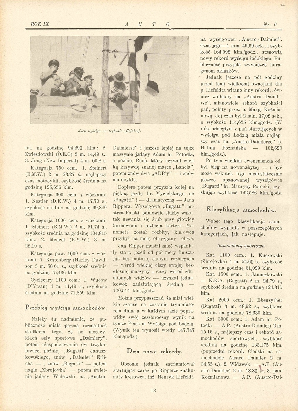 Rajdy i zloty w latach 30.