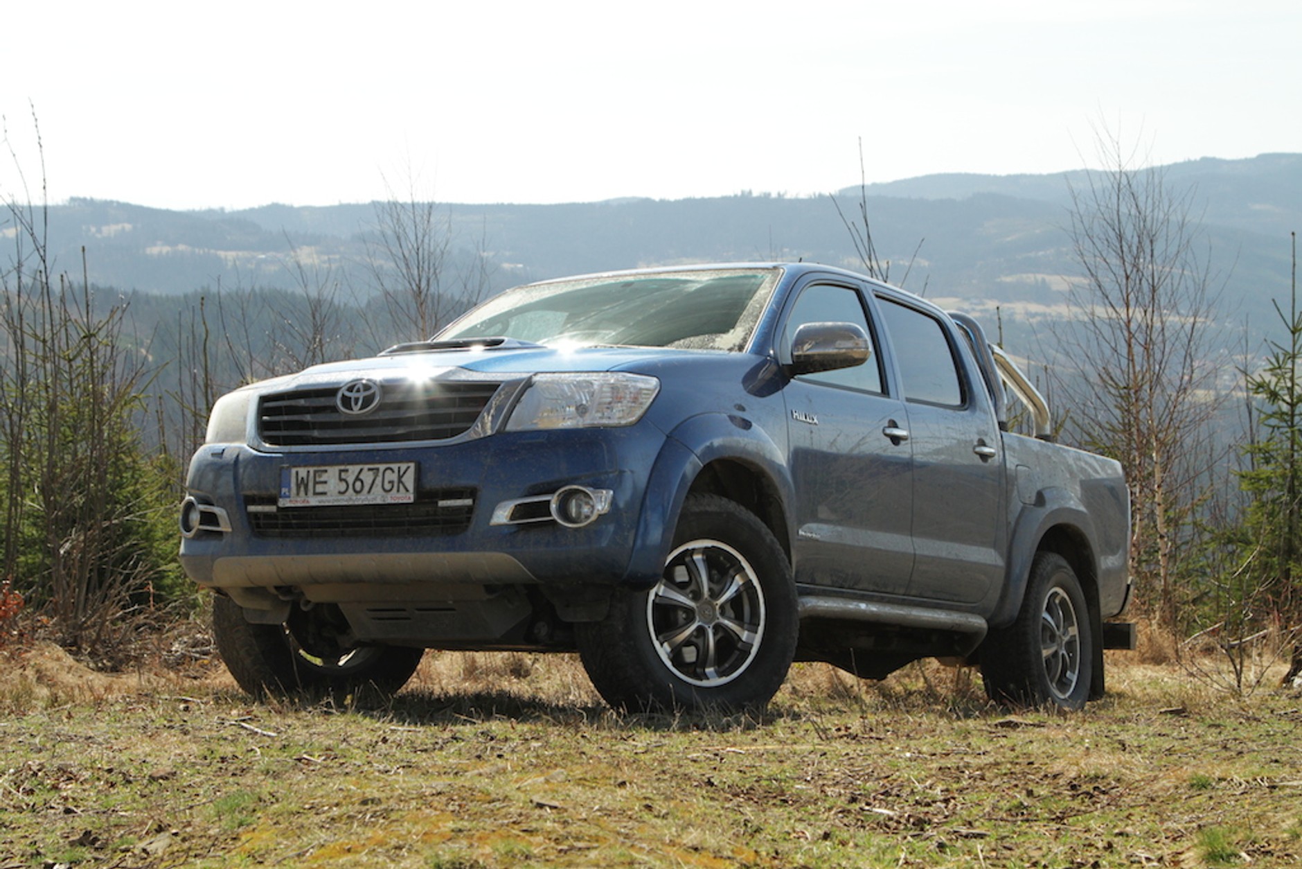 Adam Małysz testuje Toyotę Hilux