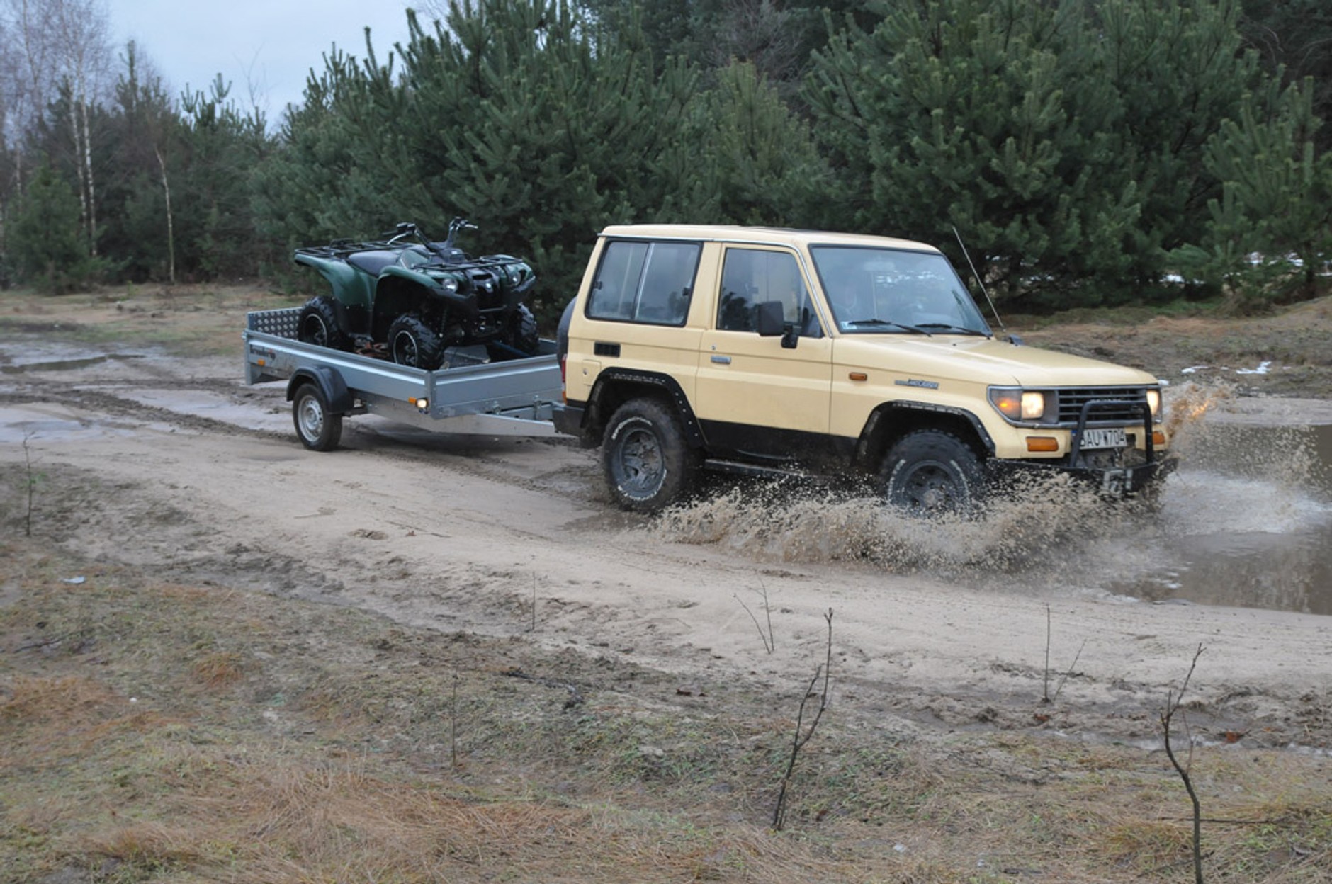 Brenderup ATV-2: przyczepa idealna do transpotu quada
