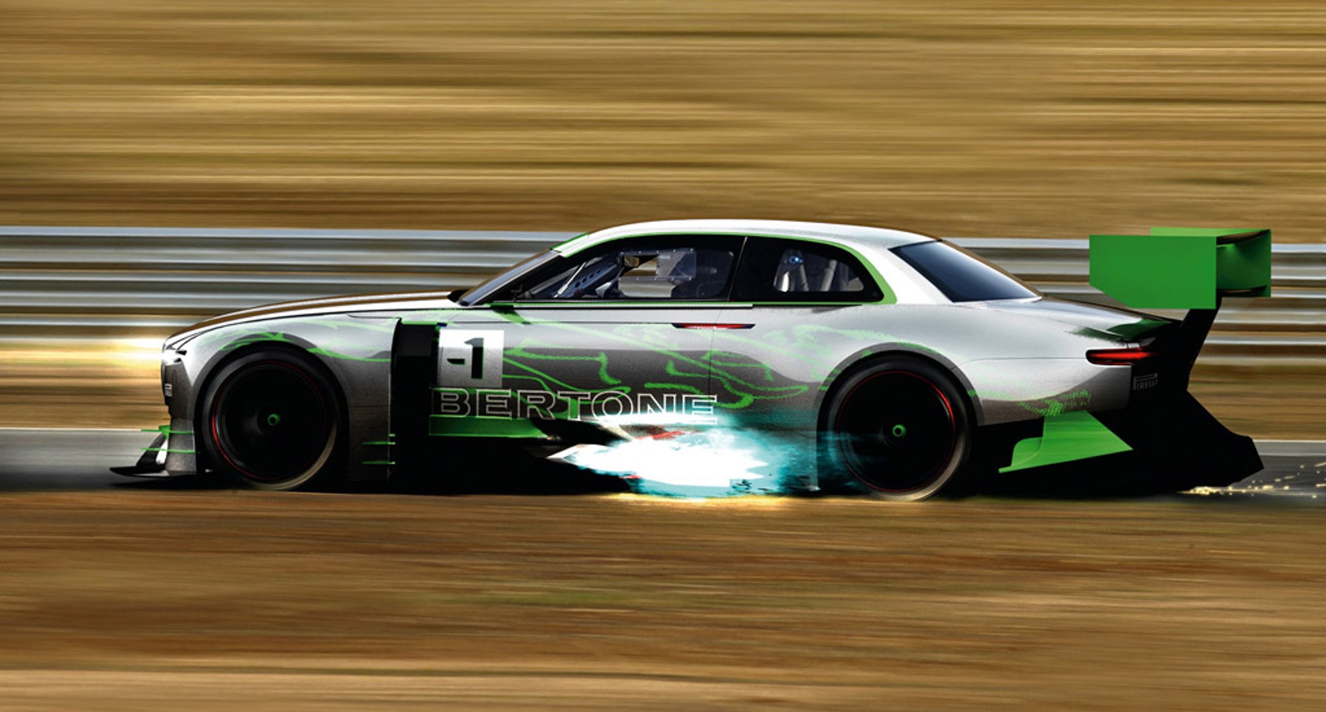 Jaguar w stylu Bertone