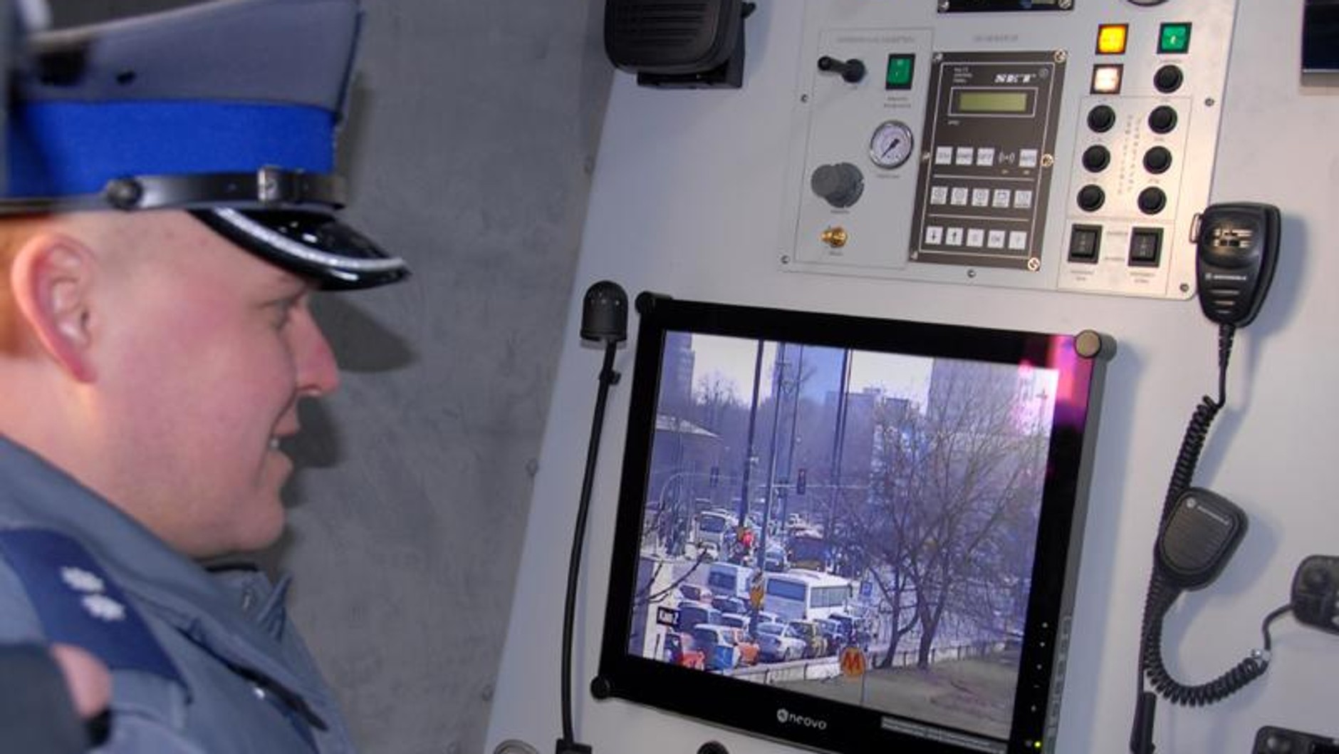 Mobilny posterunek policji