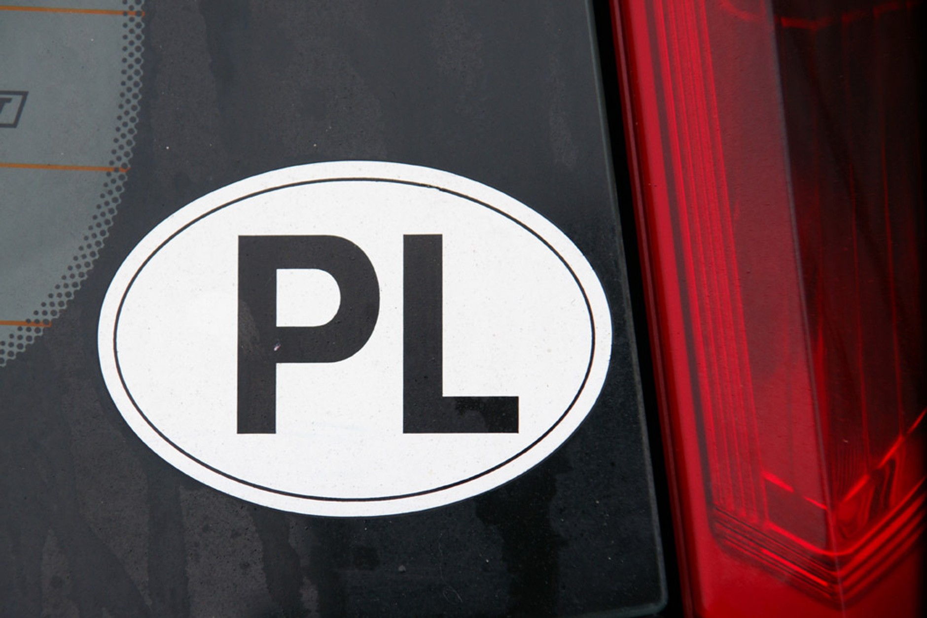 Naklejka "PL"