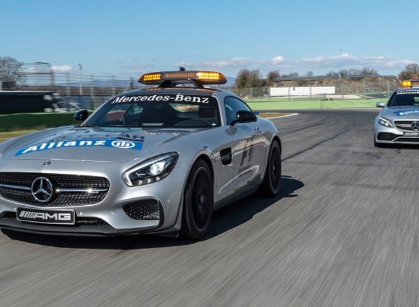 Mercedes-AMG GT S i C 63 S – nowe samochody   na torach F1